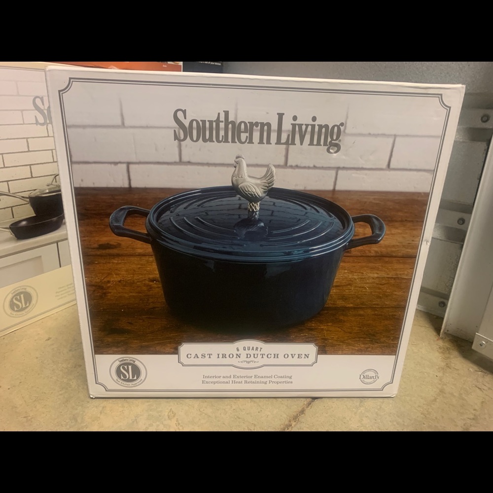 Southern Living Cast Iron Pot